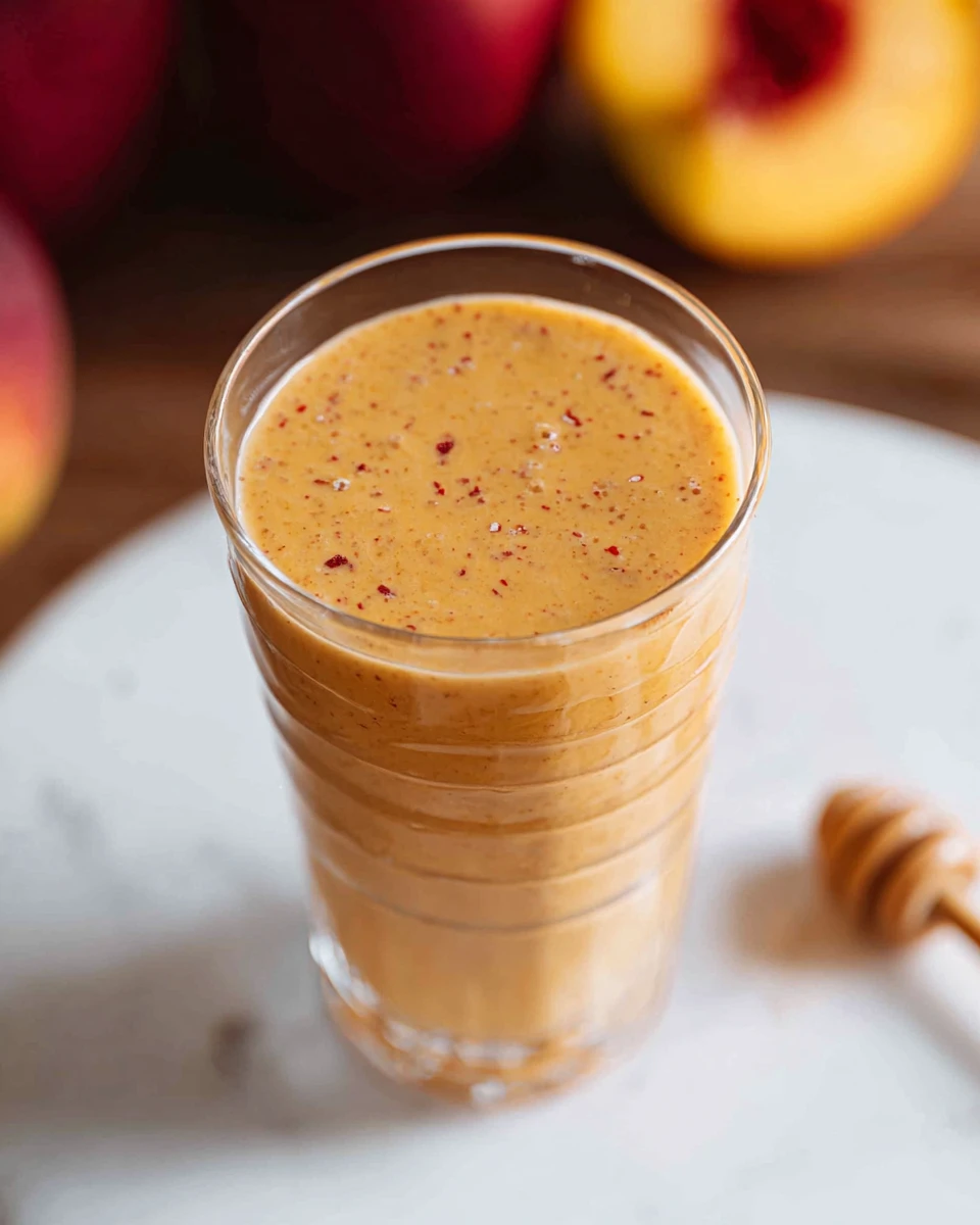 Nectarine Smoothie 6 Nectarine Smoothie