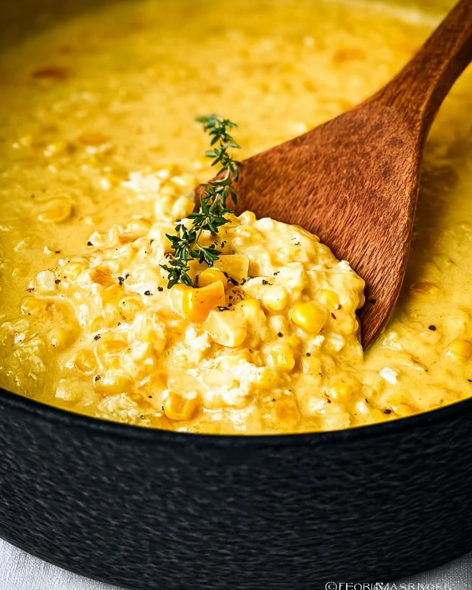Old Fashioned Creamed Corn 6 Old Fashioned Creamed Corn