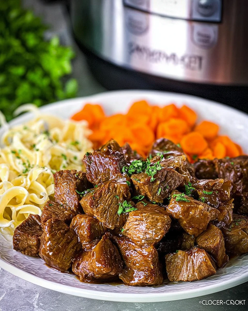 Slow Cooker Steak Bites