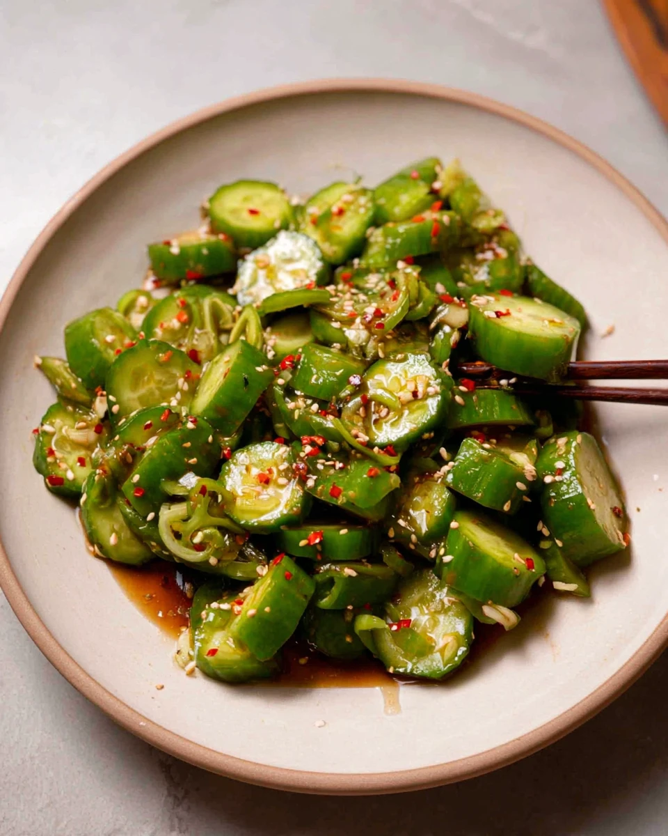Spicy Cucumber Salad 7 Spicy Cucumber Salad