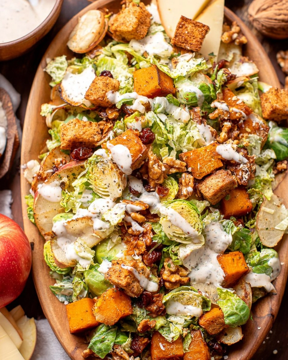 Home 5 Autumn-Shaved-Brussels-Sprouts-Caesar-Salad-With-Butternut-Squash-Recipe