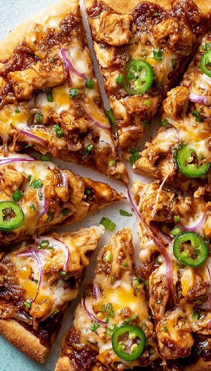 Bbq Chicken Pizza 7 Bbq Chicken Pizza