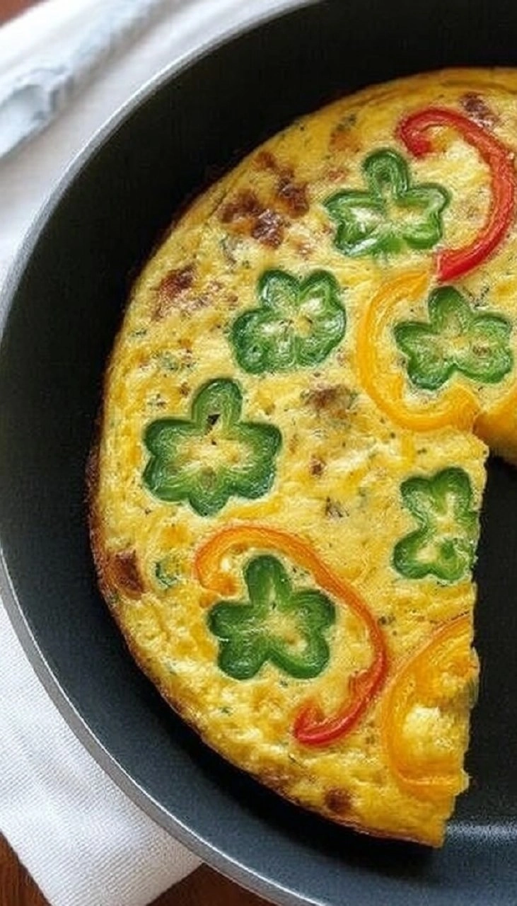 Bell Pepper And Potato Frittata