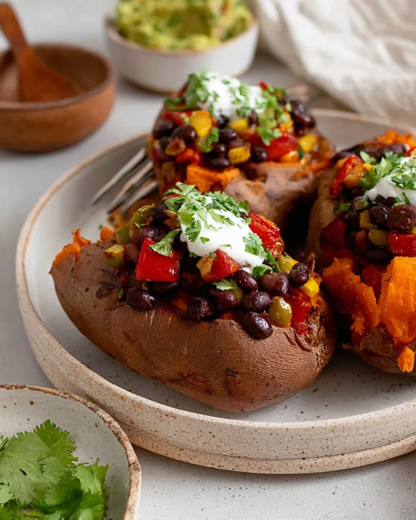 Black-Bean-Stuffed-Sweet-Potatoes-Recipe