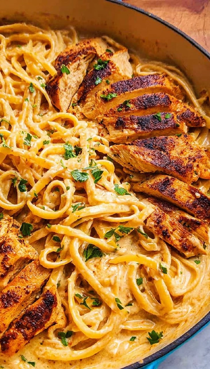 Cajun Chicken Alfredo