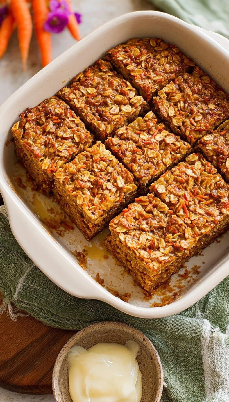 Carrot Cake Baked Oatmeal 7 Carrot Cake Baked Oatmeal