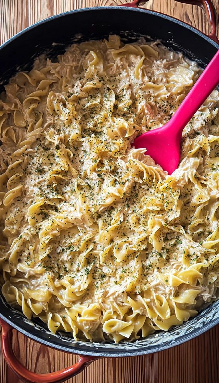 Cheesy Tuna Noodle Casserole