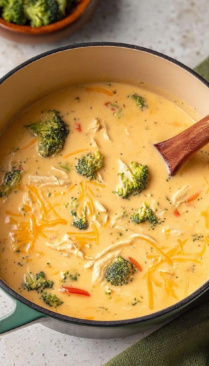 Chicken Broccoli Cheddar Soup