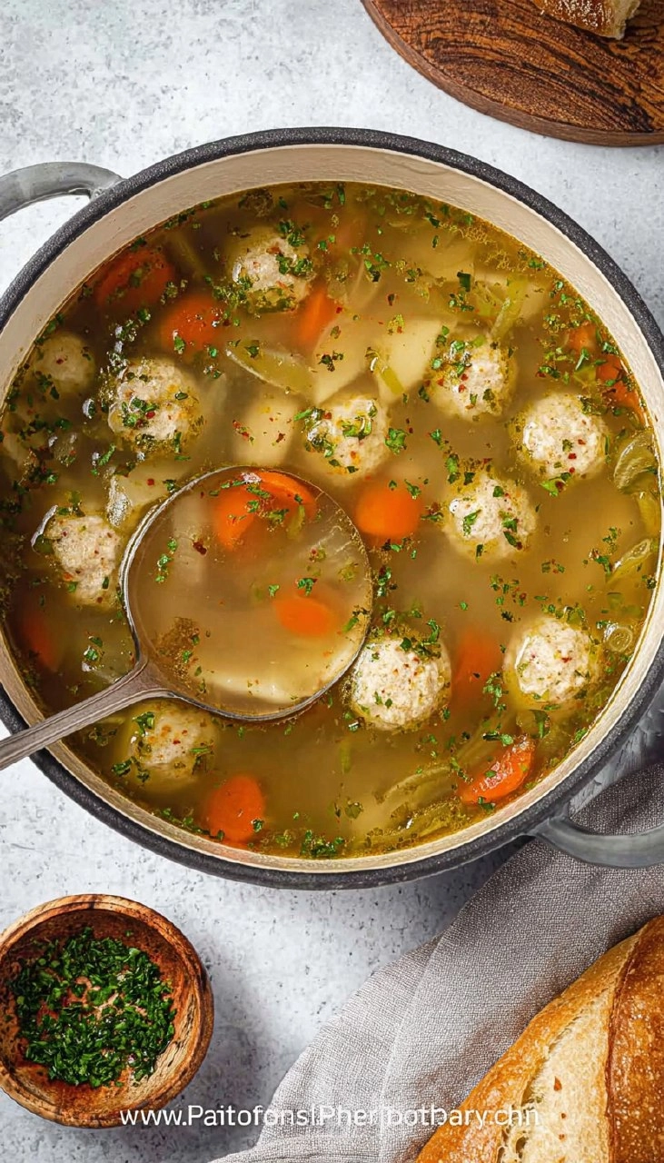 Chicken Meatball Soup