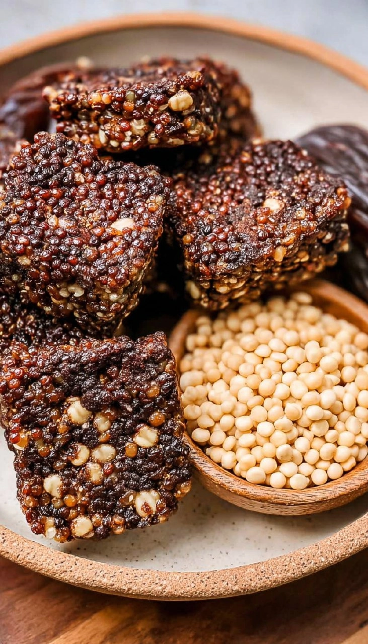 Chocolate Date Quinoa Bites