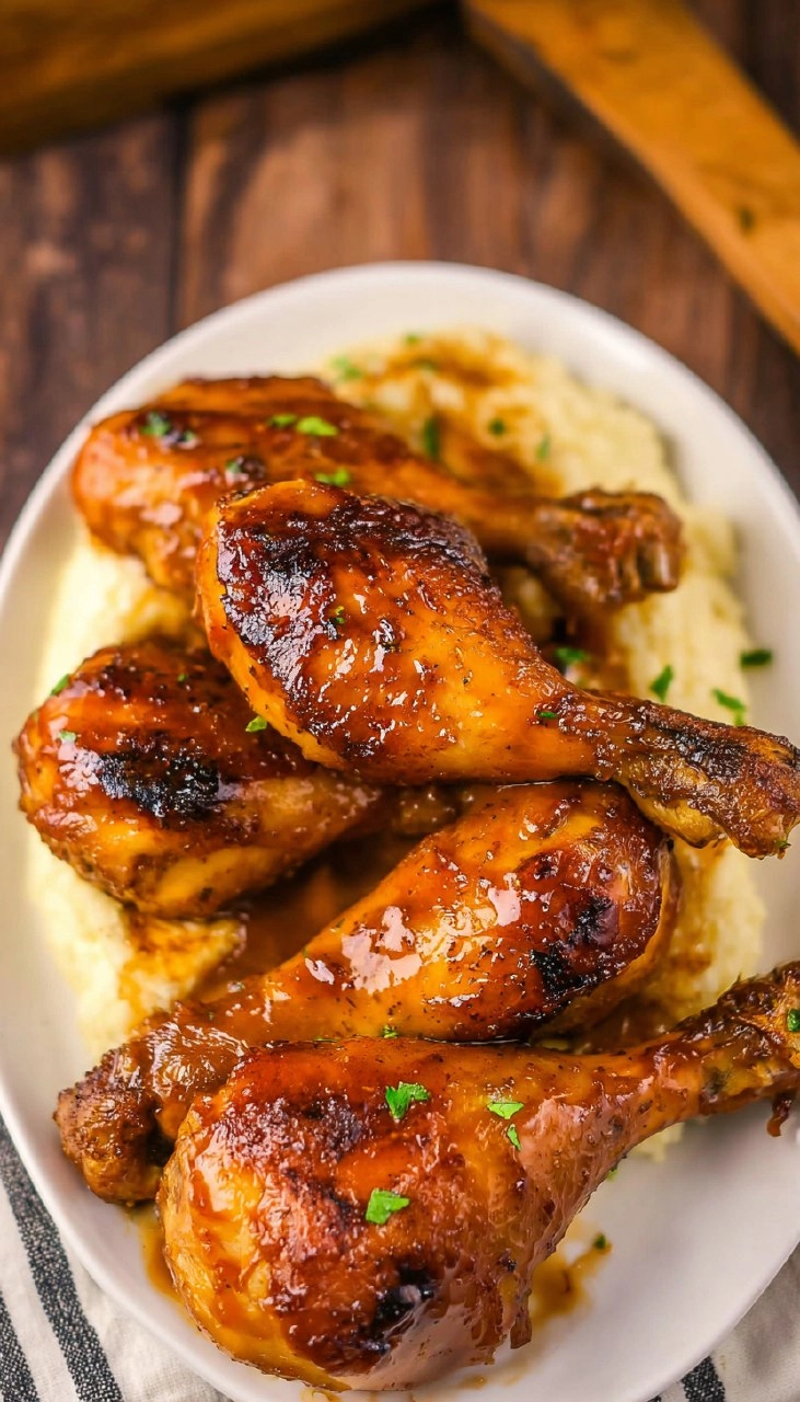 Crockpot Cherry Cola Chicken Drumsticks
