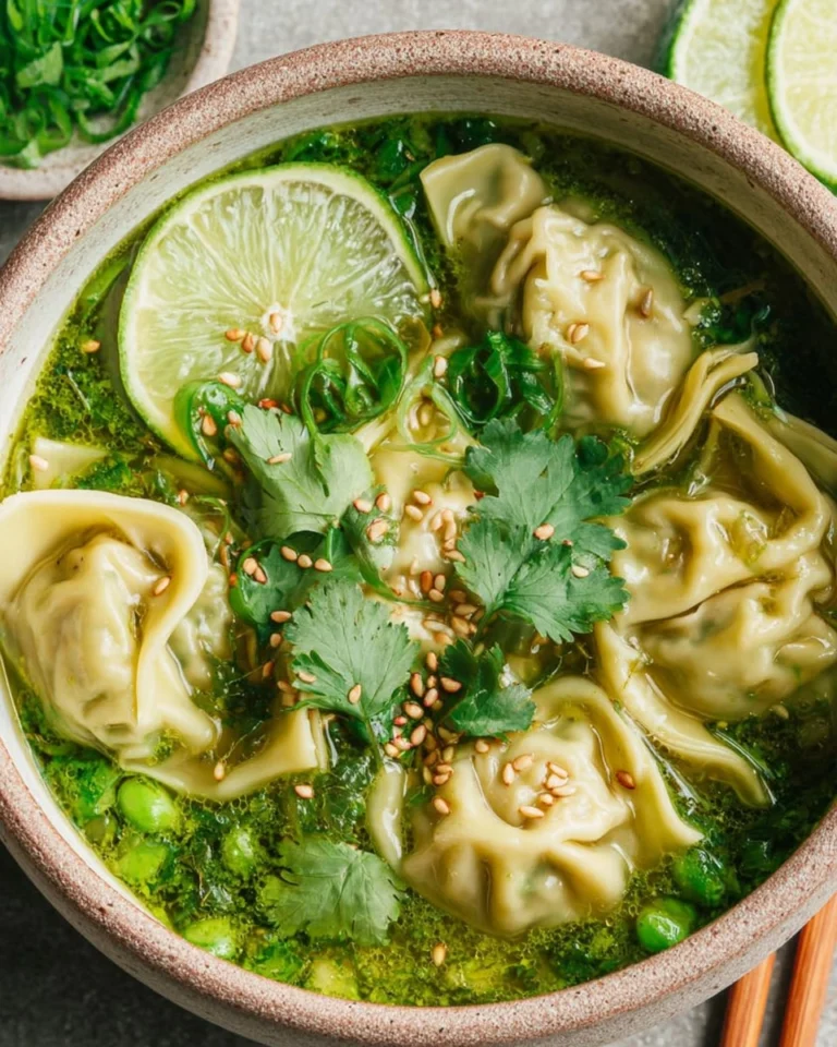 Easy-Green-Spring-Dumpling-Soup-Recipe