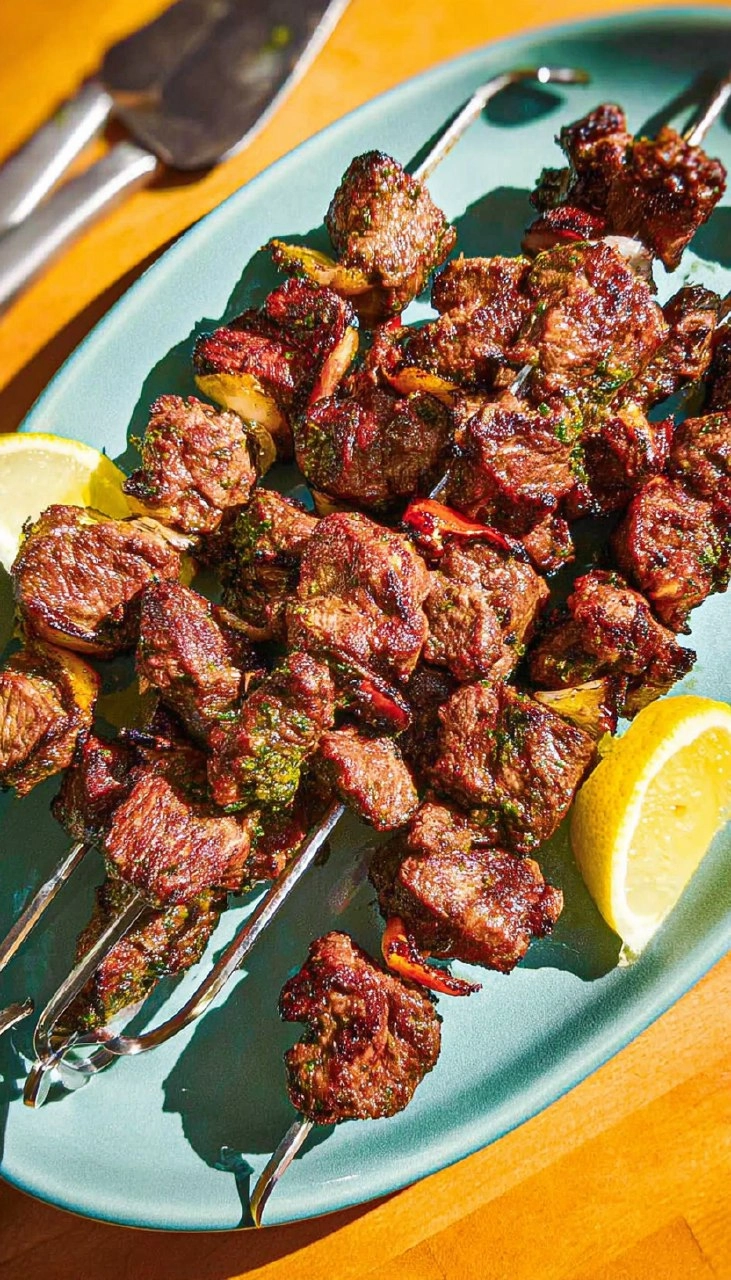 Grilled Lamb Kabobs
