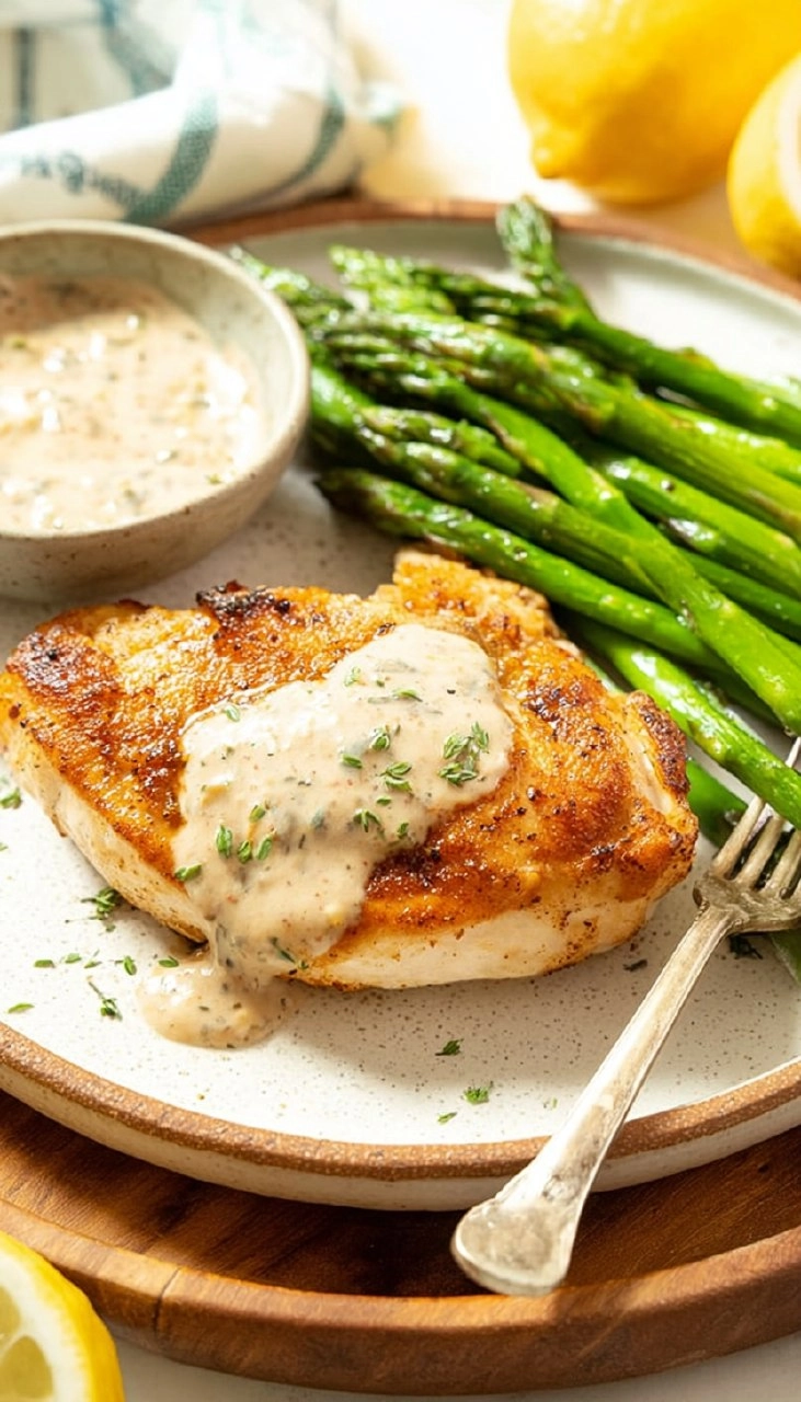 Lemon Chicken With Asparagus