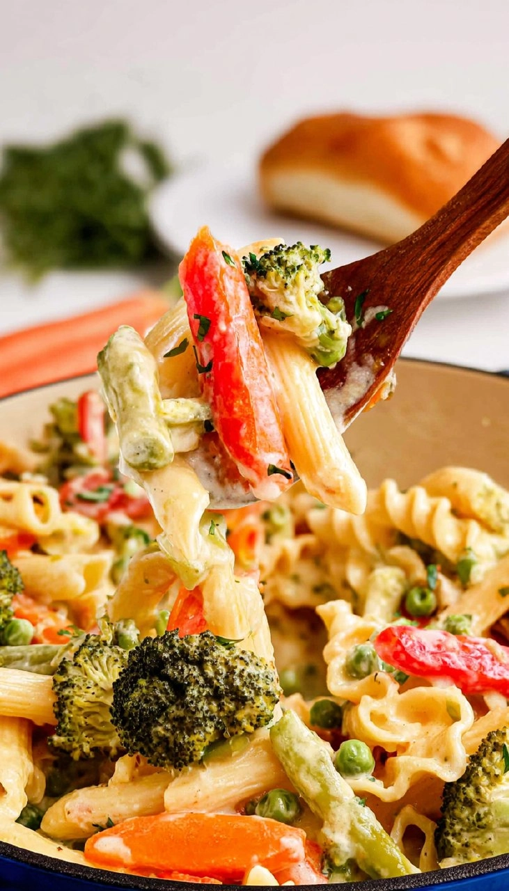 One Pot Pasta Primavera