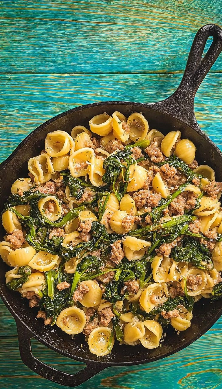 Orecchiette With Sausage And Broccoli Rabe