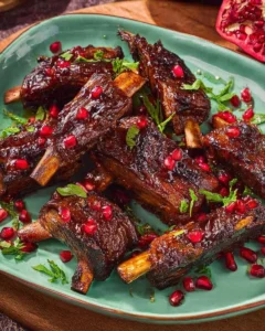 Pomegranate-Glazed-Lamb-Ribs-Recipe