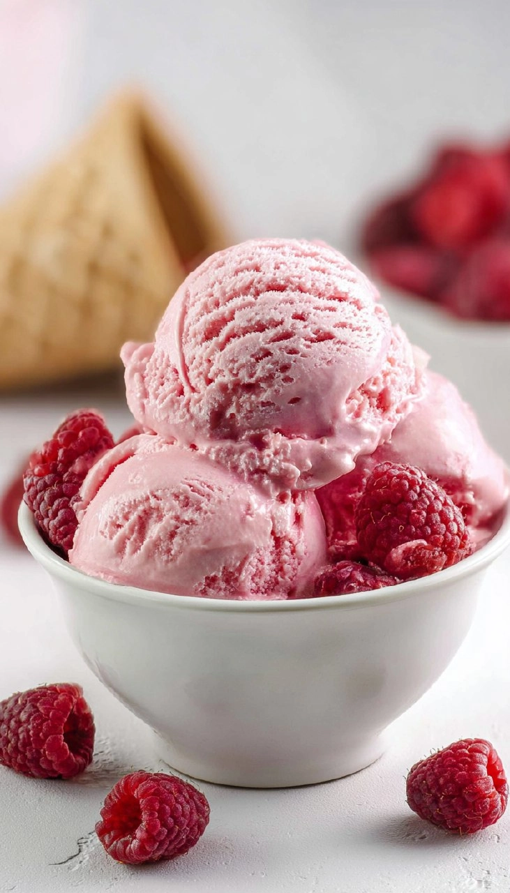 Raspberry Ice Cream