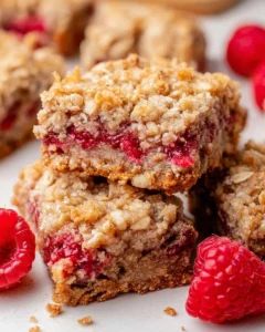 Raspberry-Oat-Bars-Recipe