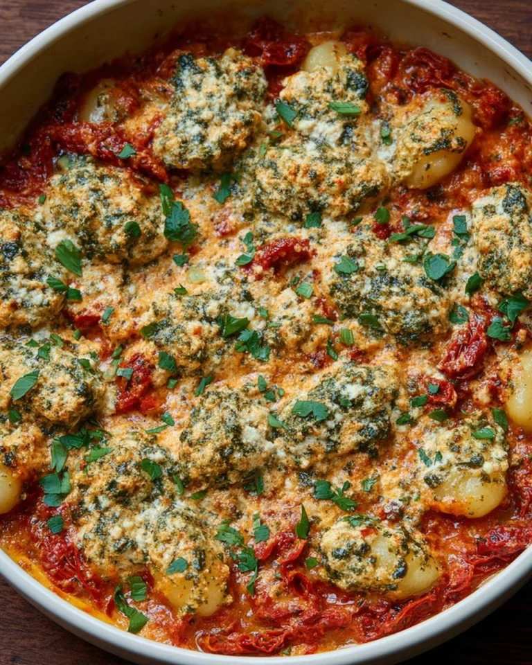 Skillet-Gnocchi-With-Sun-Dried-Tomato-Garlic-Ricotta-Recipe