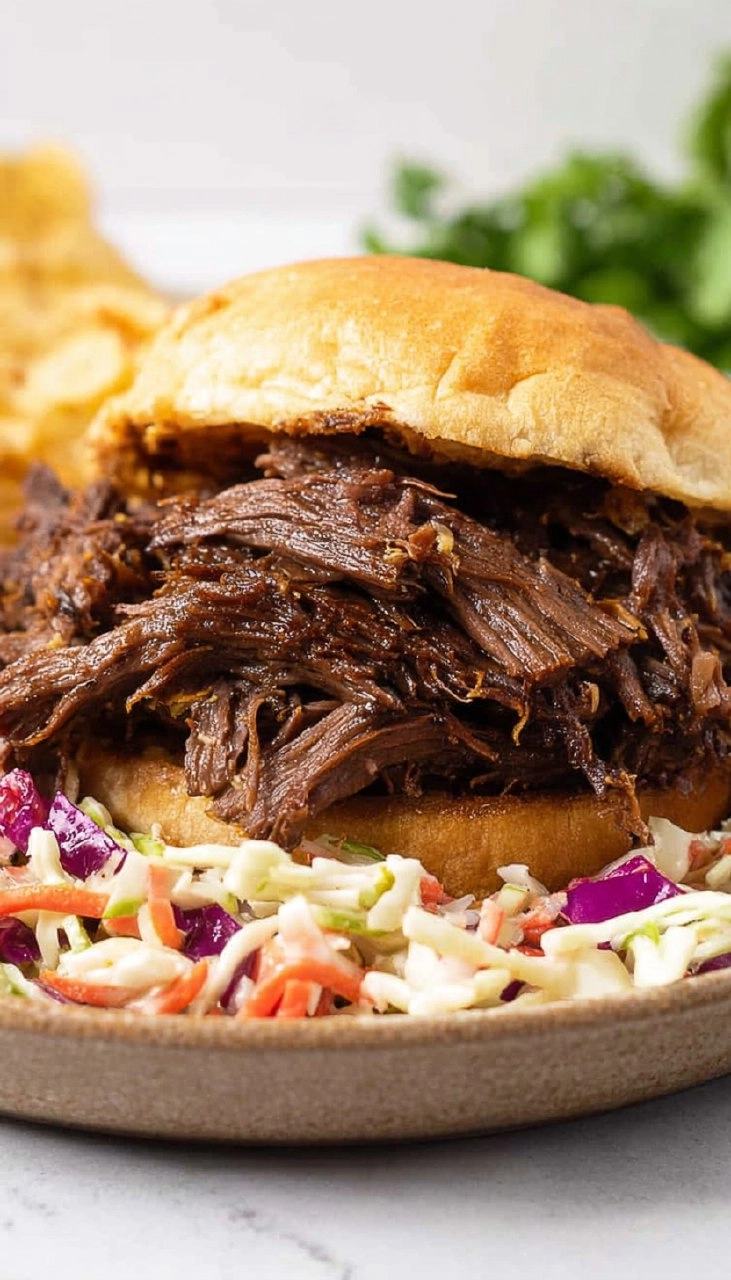 Slow Cooker Shredded Beef