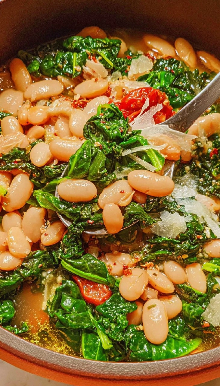 Tuscan-Style Beans And Greens 7 Tuscan-Style Beans And Greens