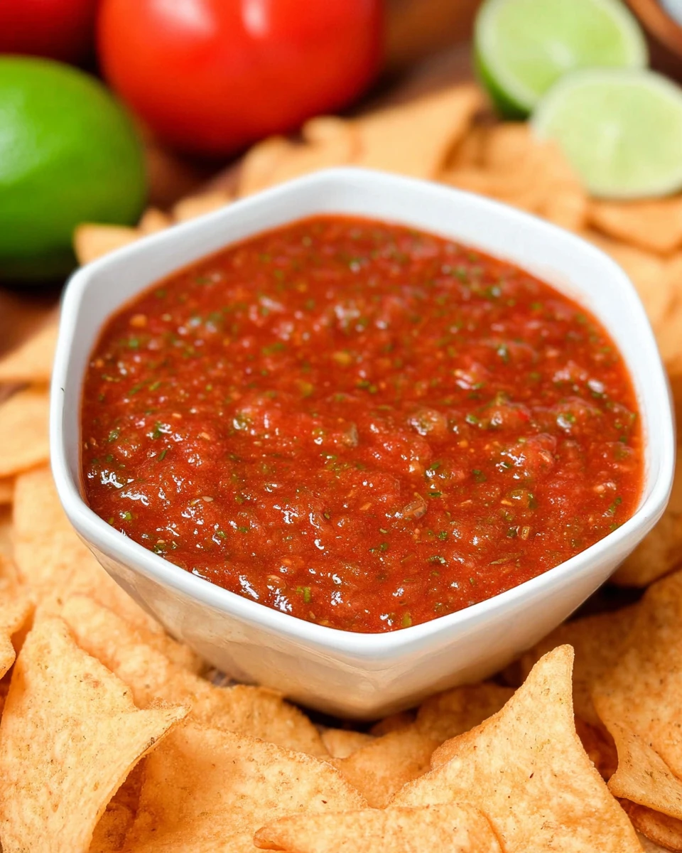 Easy Homemade Salsa