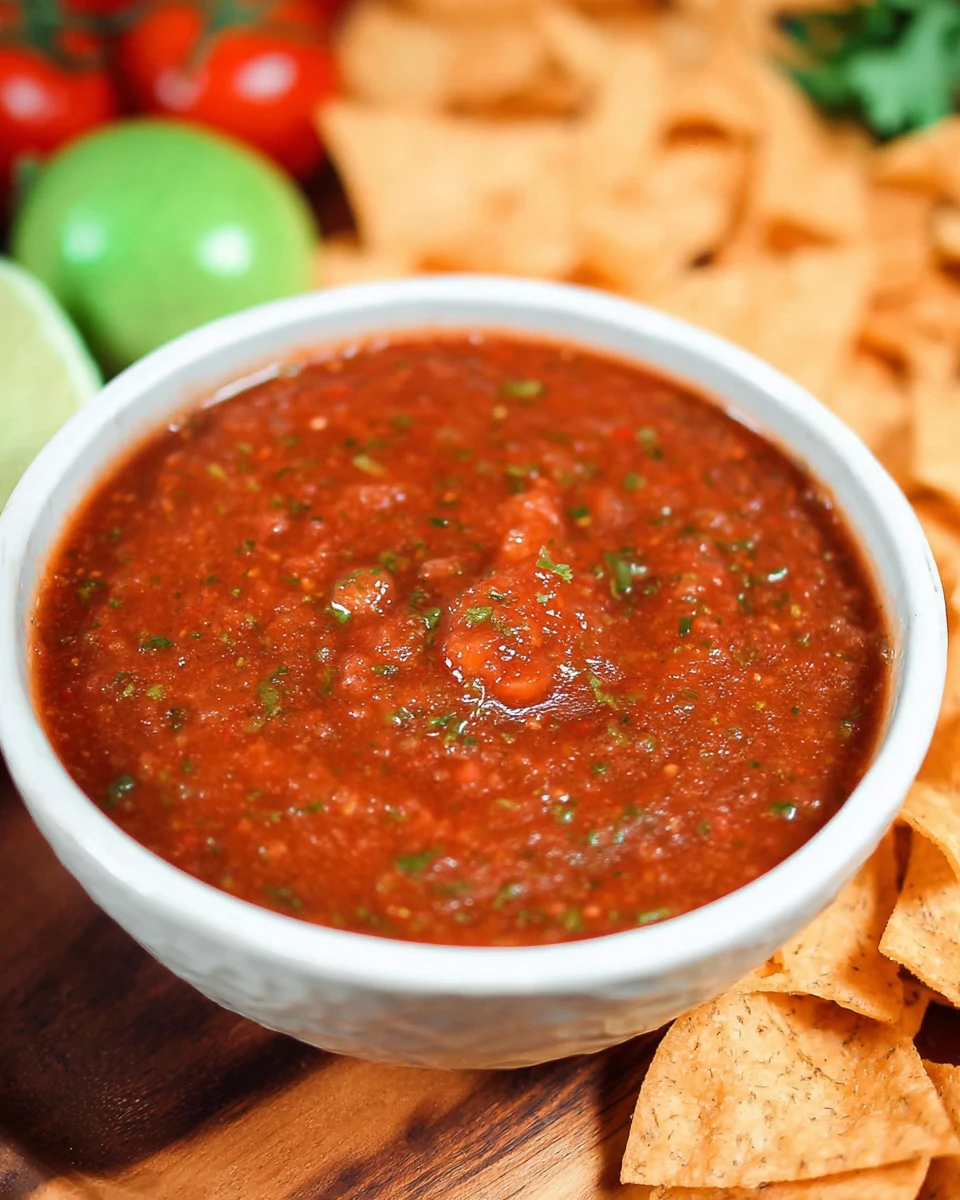 Easy Homemade Salsa