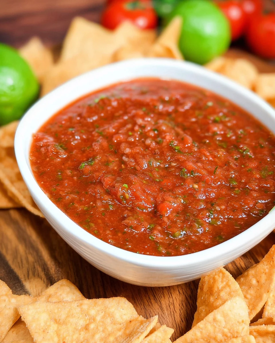 Easy Homemade Salsa