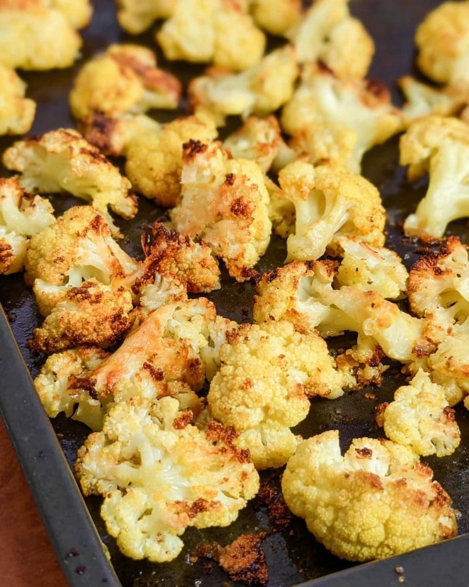 Easy Roasted Cauliflower