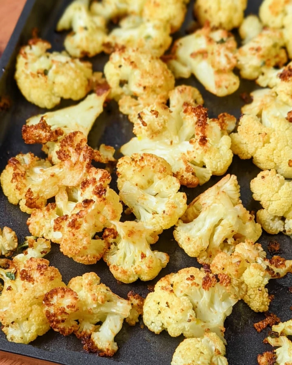 Easy Roasted Cauliflower