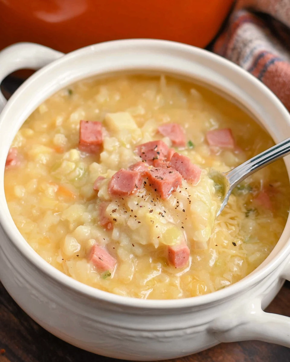 Ham And Cheese Cauliflower Soup 6 Ham And Cheese Cauliflower Soup