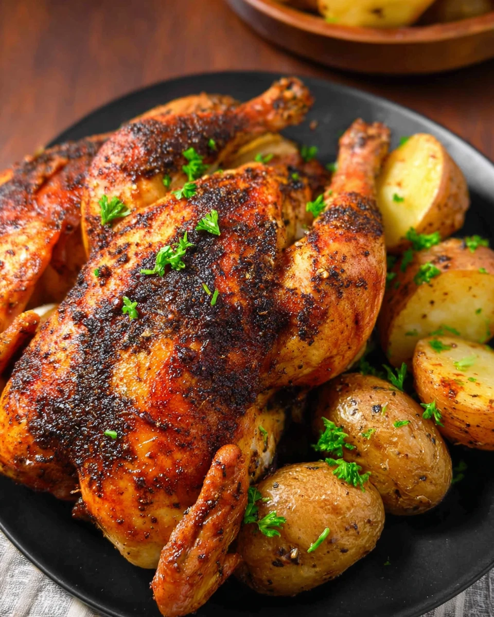 Home 3 Spatchcock Chicken Roasted With Potatoes 0 2026 03 02
