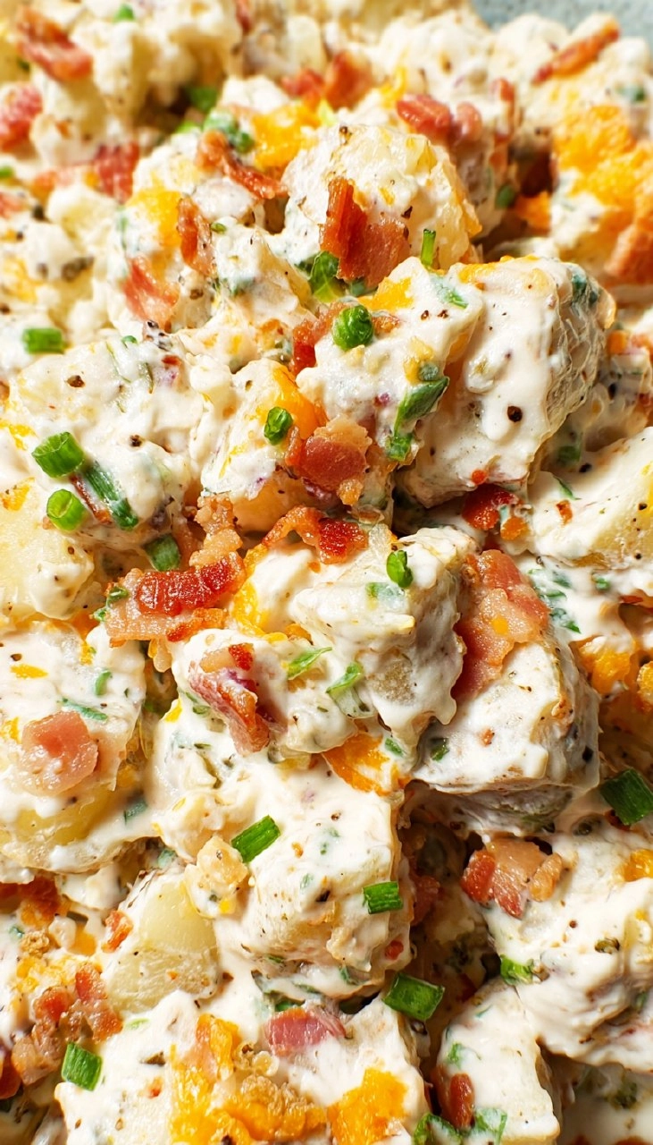 Bacon Ranch Potato Salad 7 Bacon Ranch Potato Salad