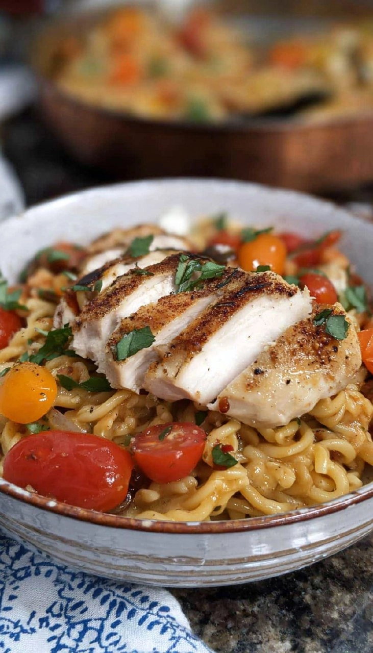 Bruschetta Chicken Pasta