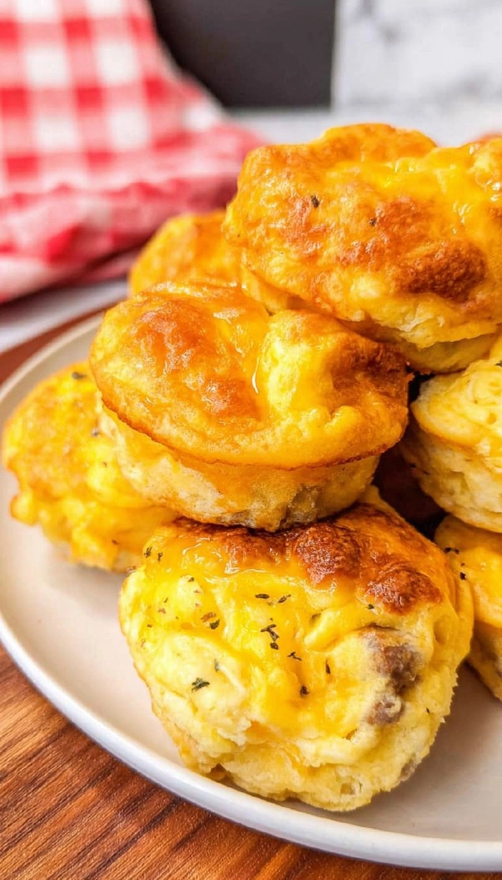 Egg Cheese And Sausage Muffins