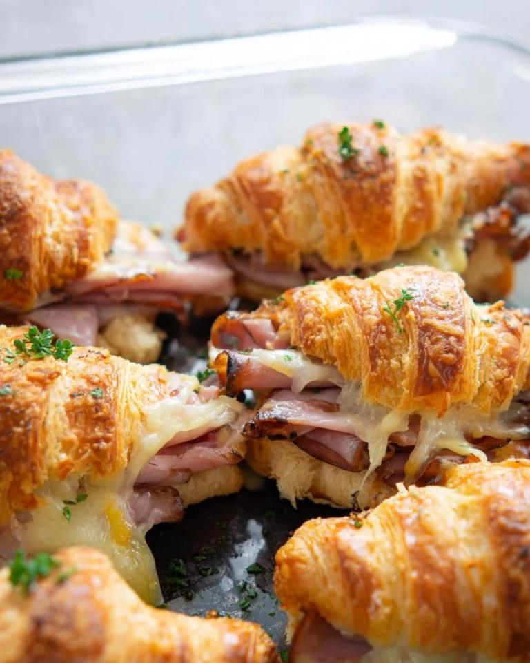 Gruyere-Ham-And-Cheese-Croissant-Sliders-Recipe