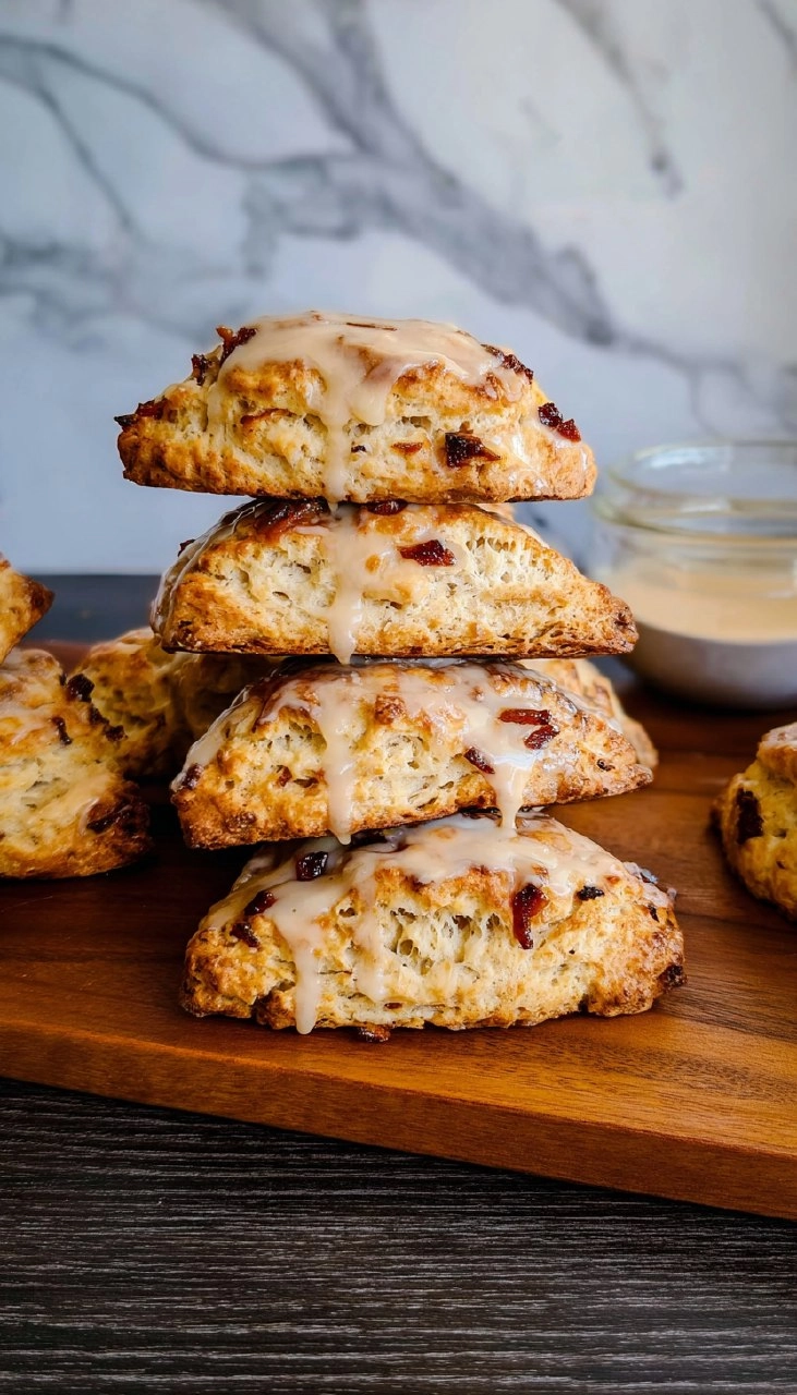 Maple Bacon Scones