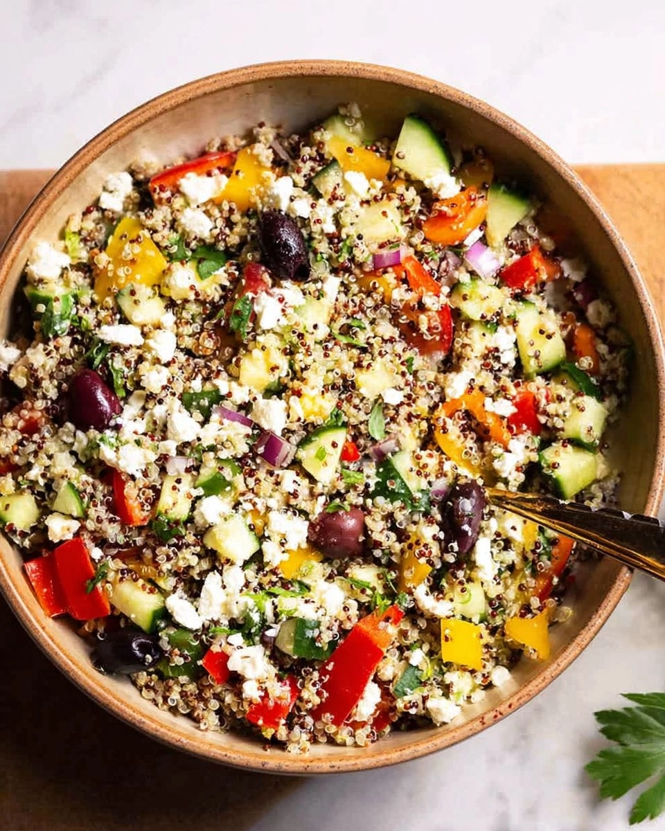 Mediterranean Quinoa Salad