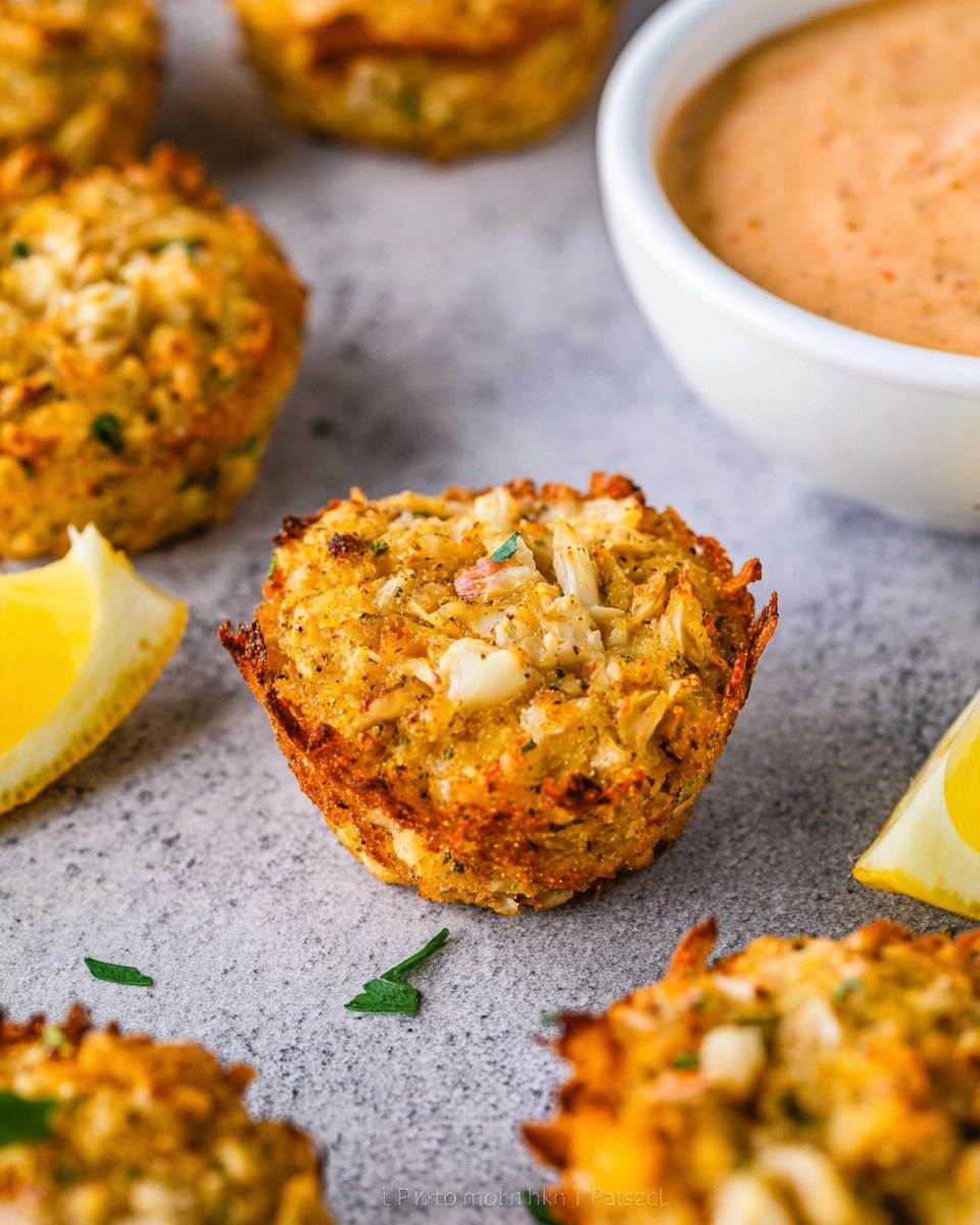 Muffin Tin Crab Cakes