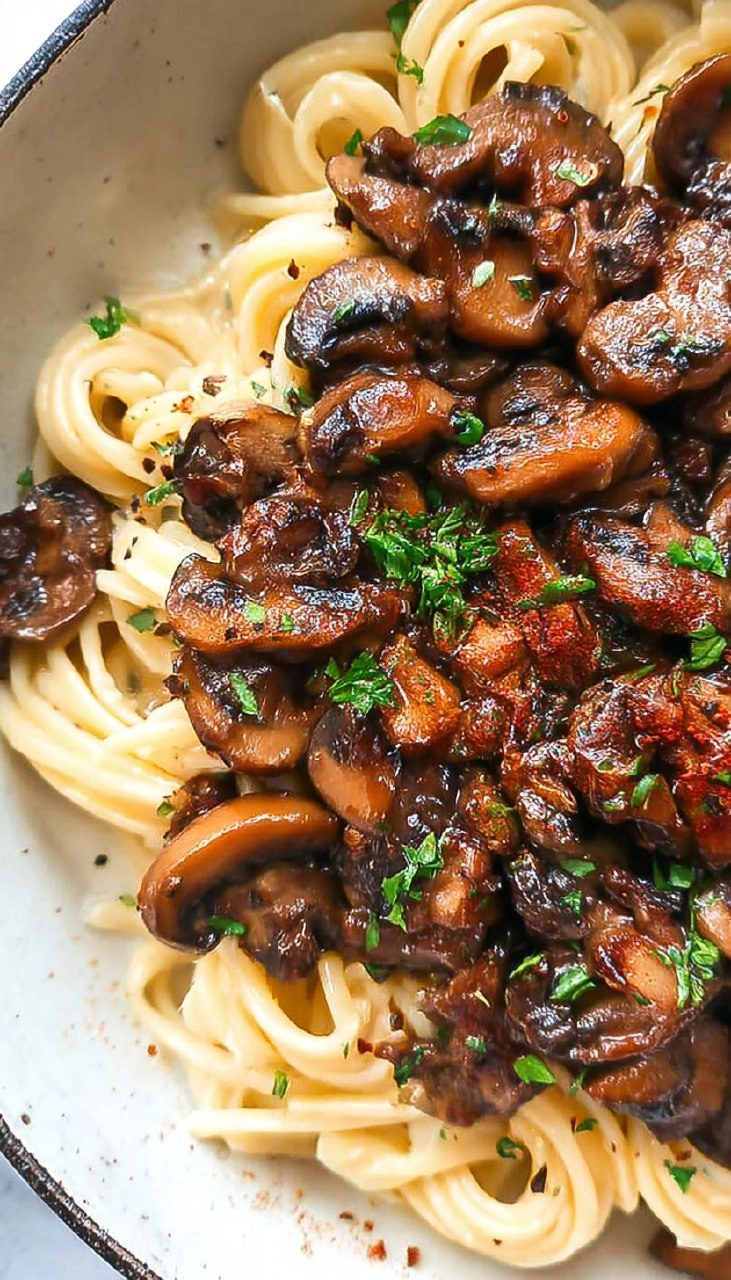Mushroom Pasta