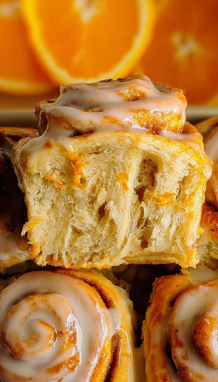Orange Cinnamon Rolls 7 Orange Cinnamon Rolls