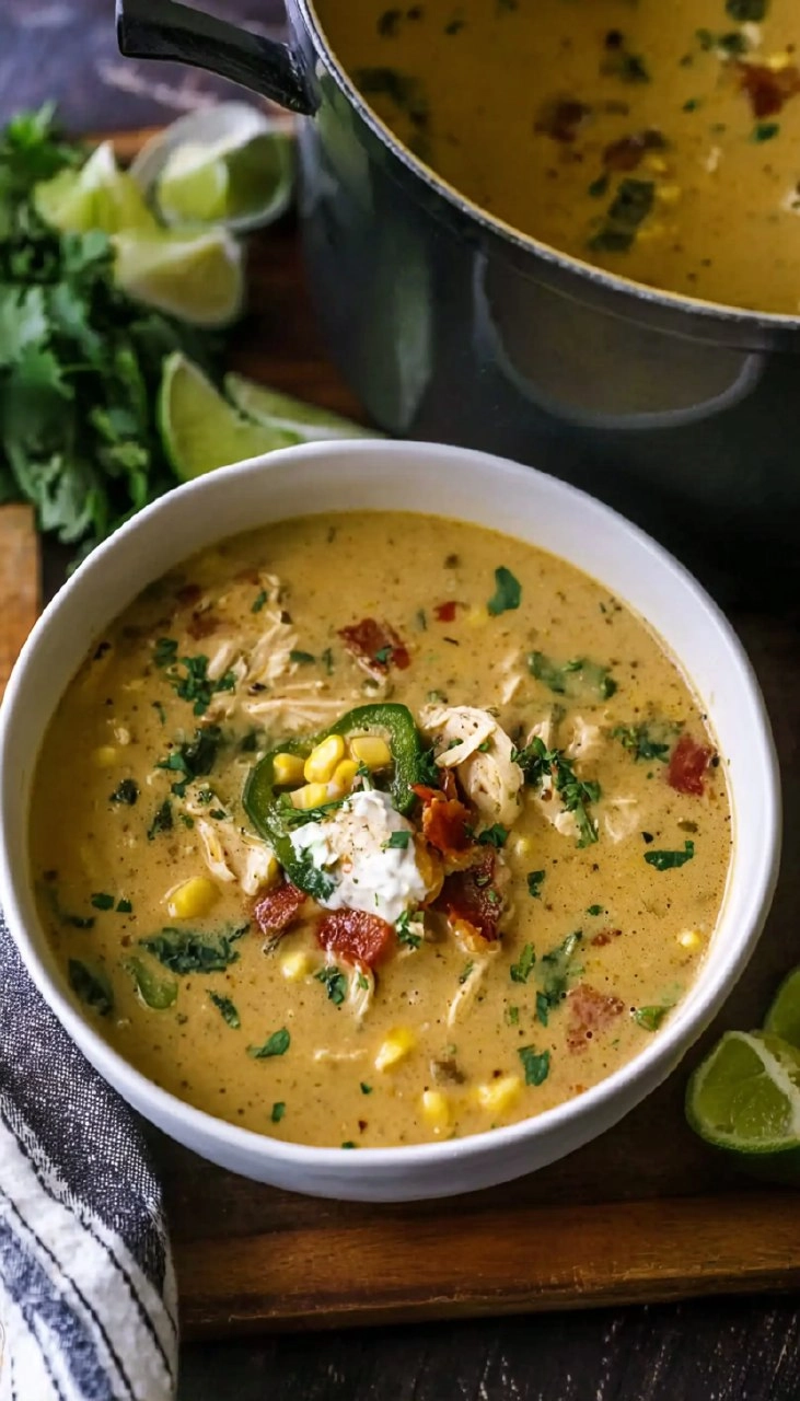 Poblano Chicken Chowder