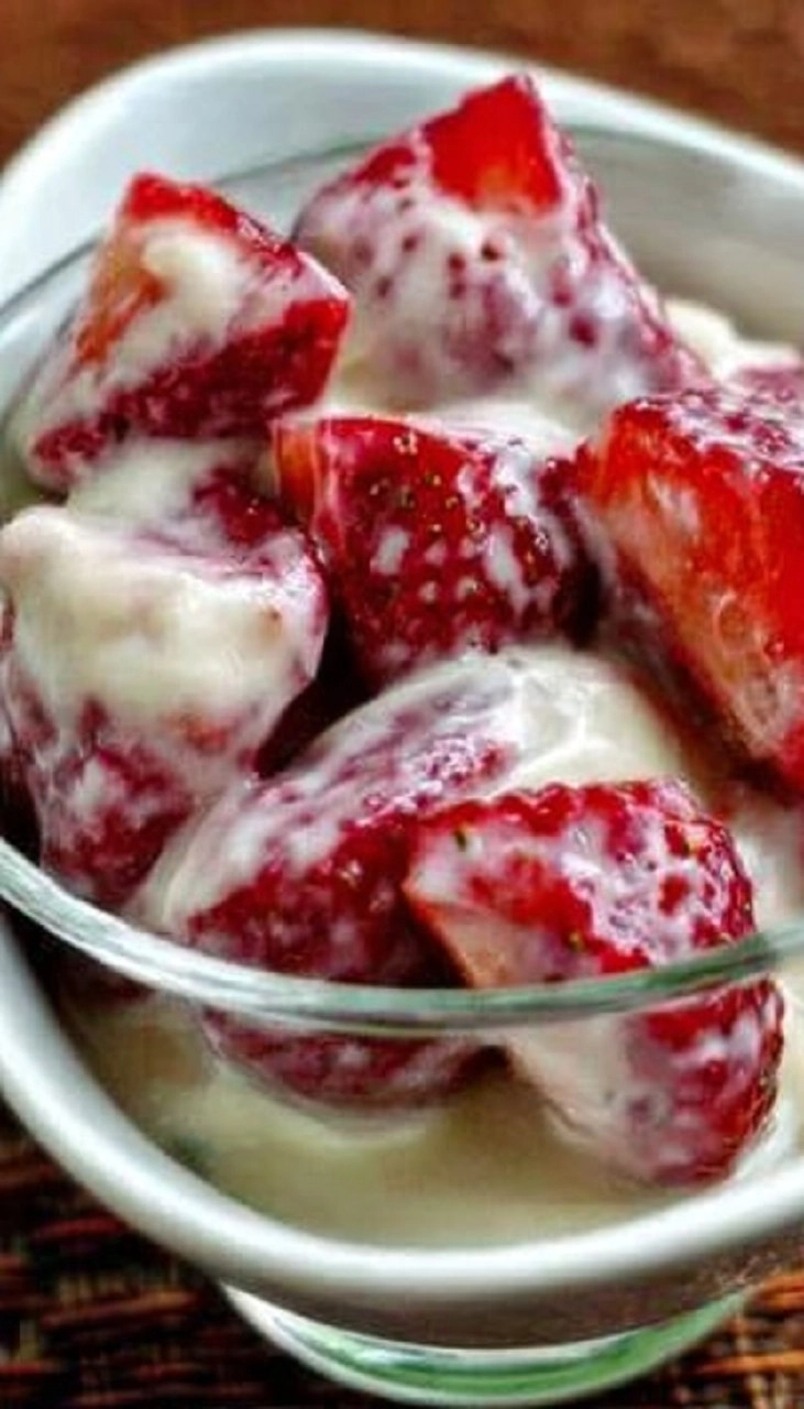 Strawberries Romanoff