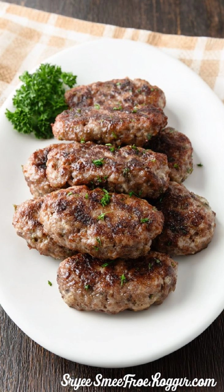 Sugar Free Low Carb Keto Breakfast Sausage