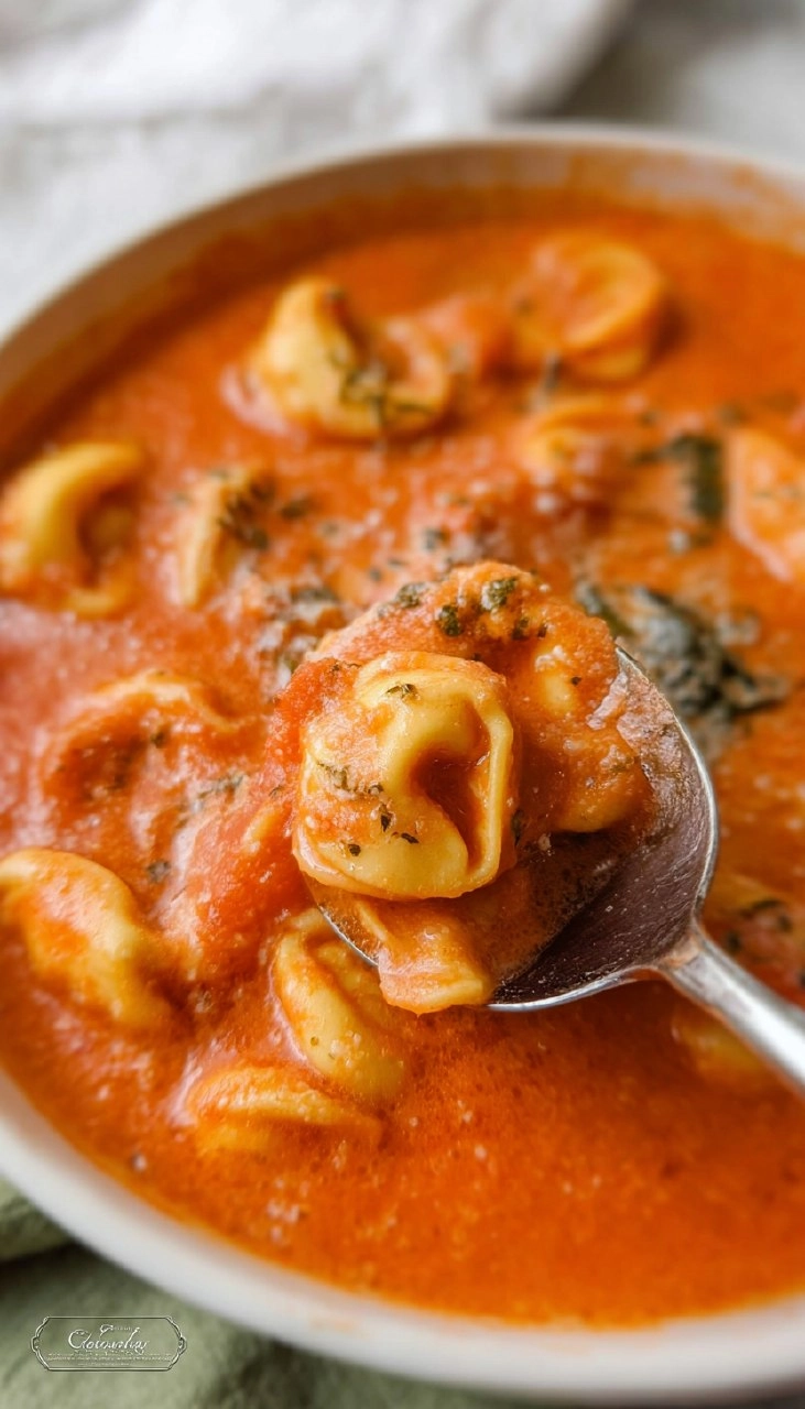 Tomato Tortellini Soup