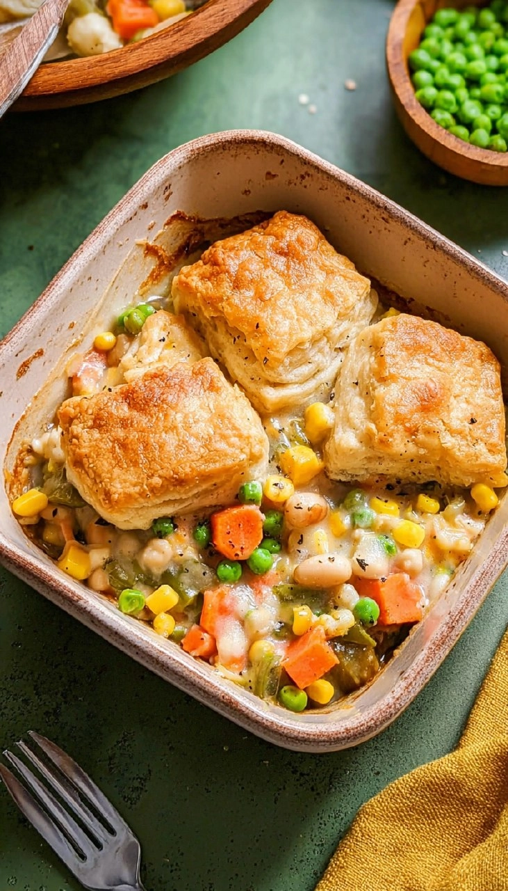 Vegetable Pot Pie Casserole