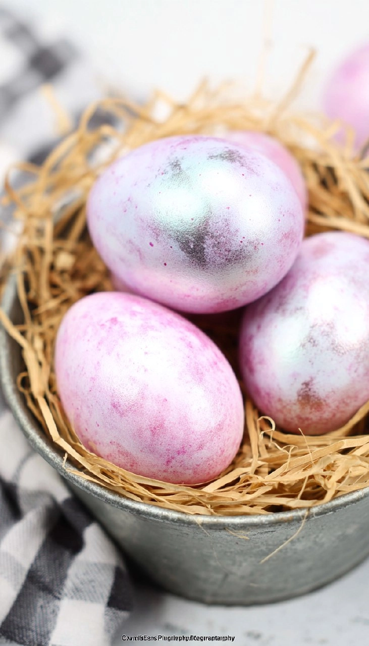 Whipped Cream Dyed Easter Eggs 7 Whipped Cream Dyed Easter Eggs