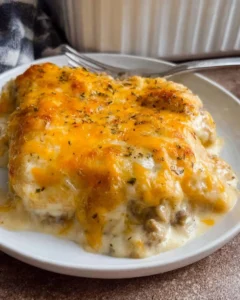 Biscuits-and-Gravy-Casserole-Recipe