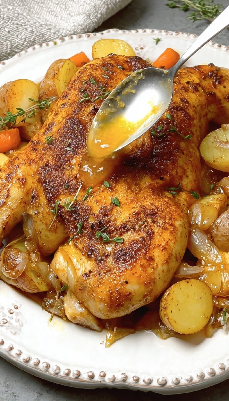 Blackened Spatchcock Chicken
